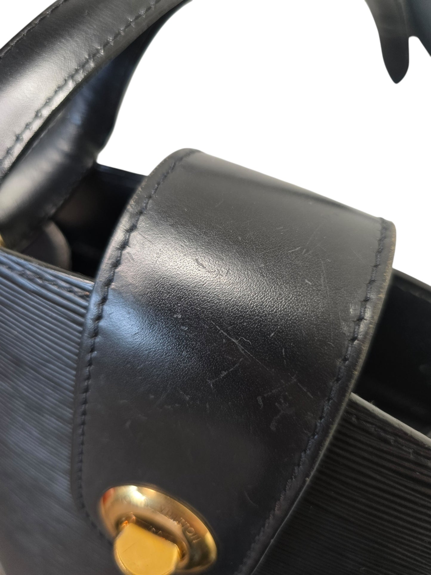 Louis Vuitton Epi Cluny Black Bag