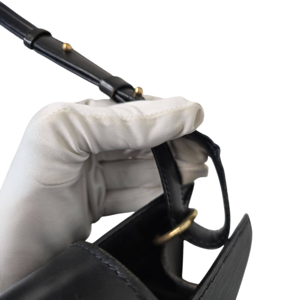 Louis Vuitton Epi Cluny Black Bag