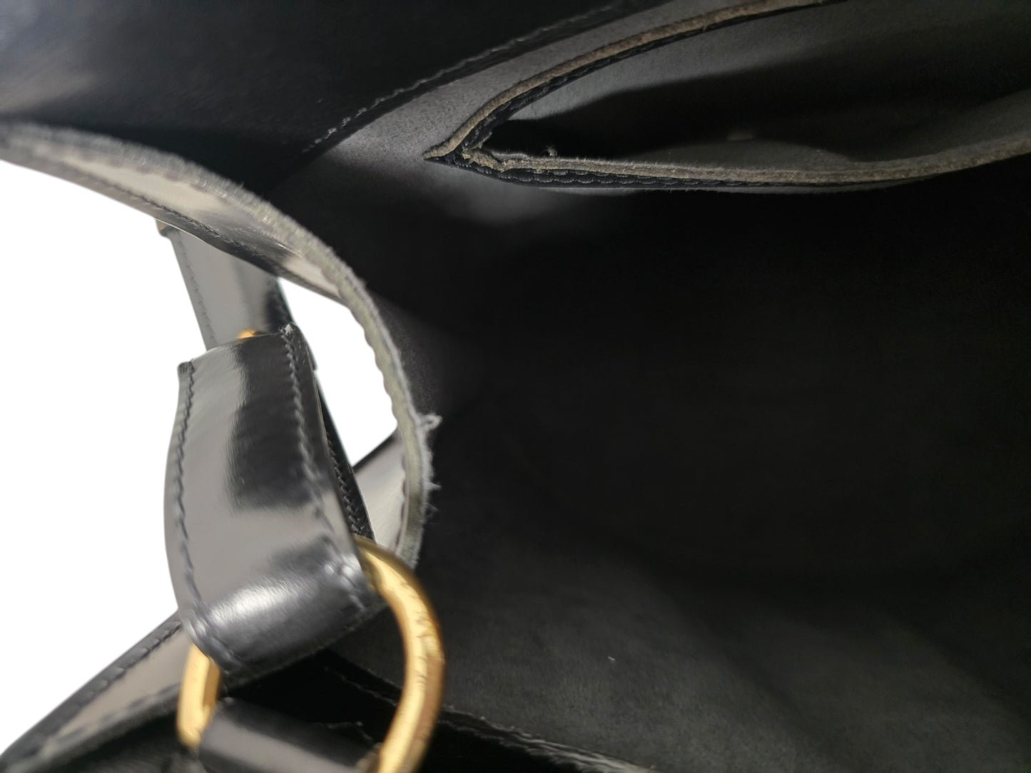 Louis Vuitton Epi Cluny Black Bag