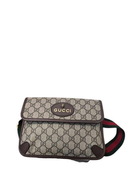 Gucci GG Supreme Monogram Neo Vintage Web Belt Bag