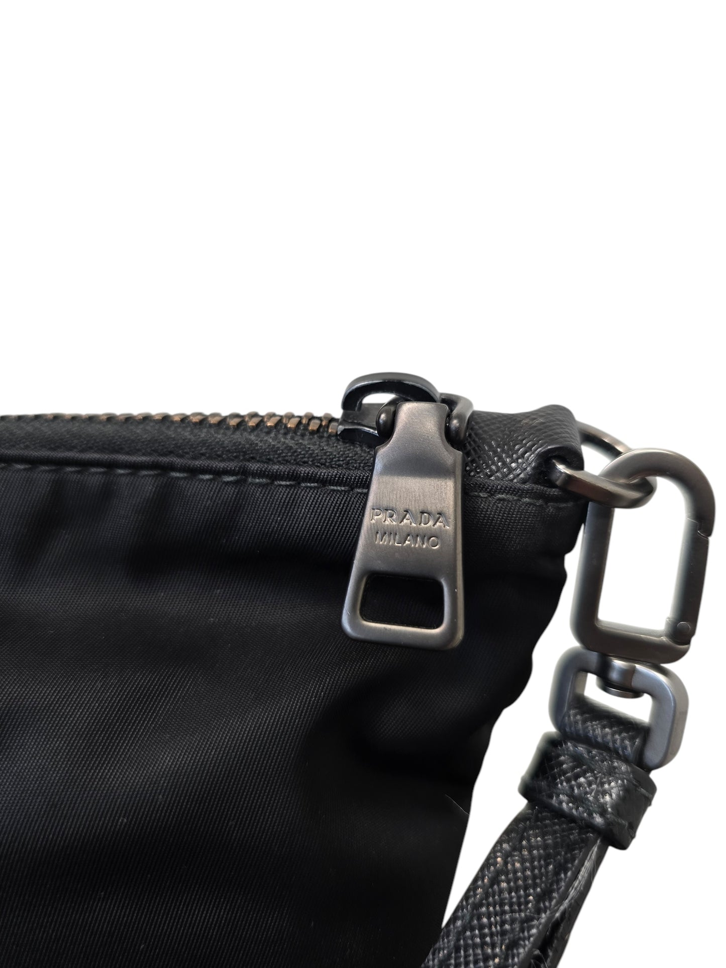 Prada Pouch Small Black Re-nylon