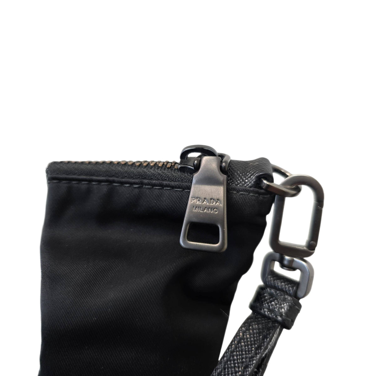 Prada Pouch Small Black Re-nylon