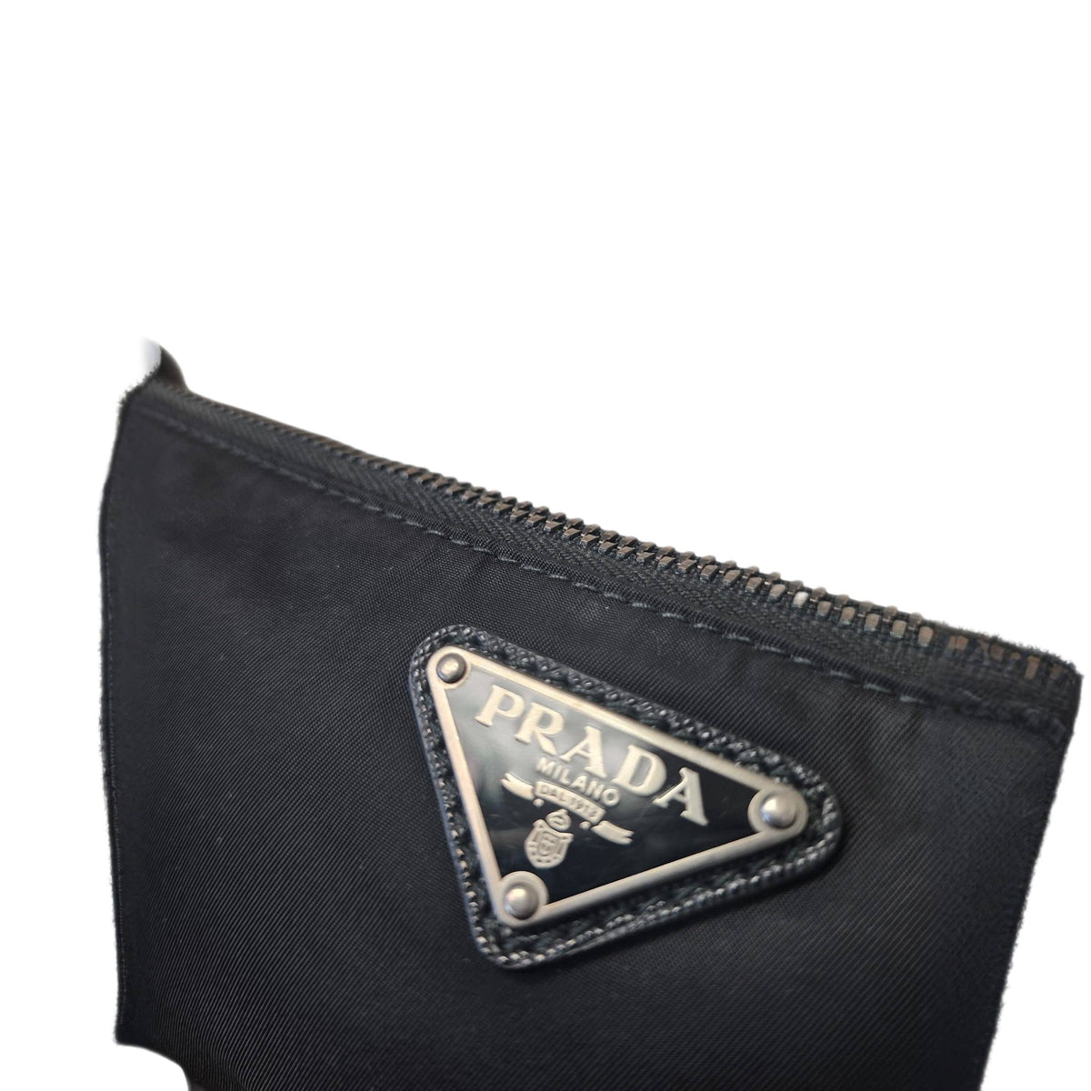 Prada Pouch Small Black Re-nylon