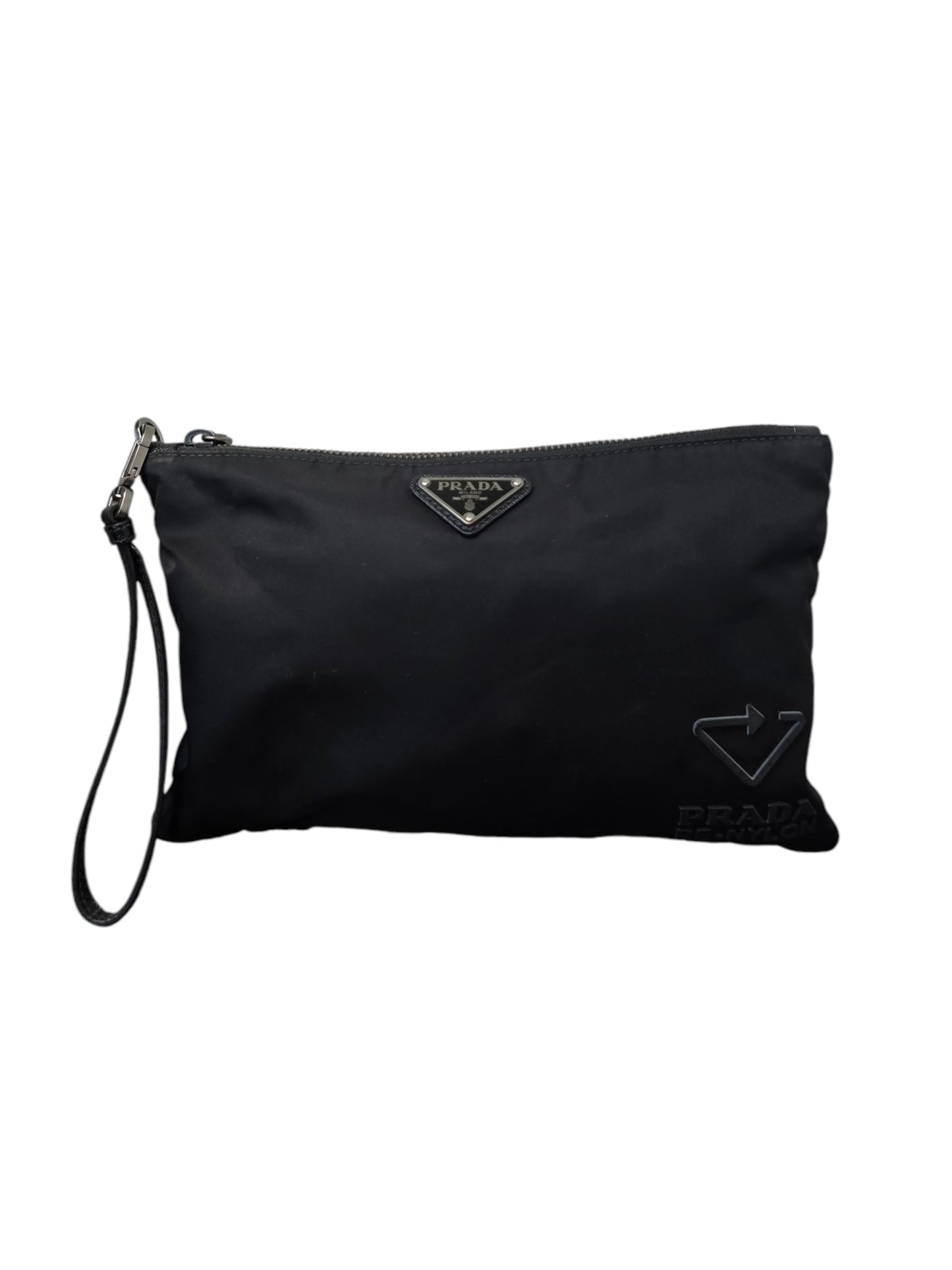 Prada Pouch Small Black Re-nylon