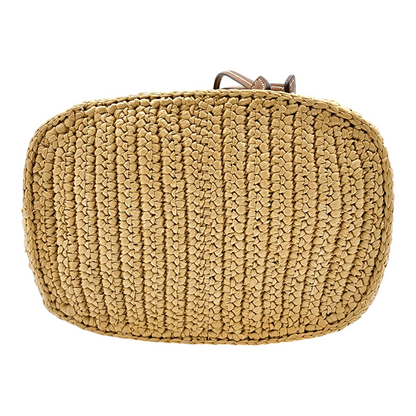 Prada Mini Crochet Bucket Bag