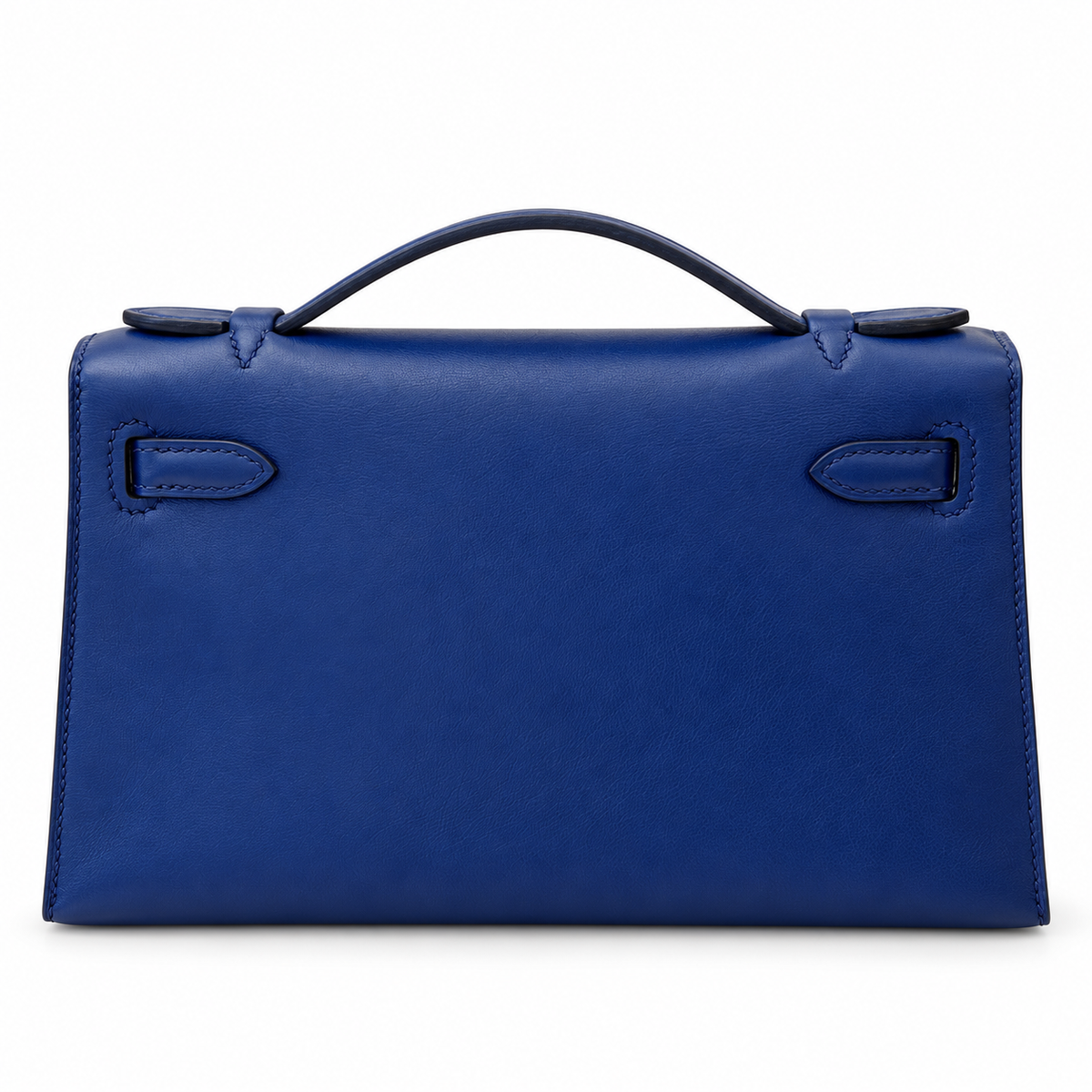 Hermès Kelly Pochette Bleu Saphir Swift Leather GHW