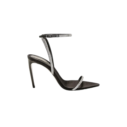 SAINT LAURENT Georgia Sandals In Black