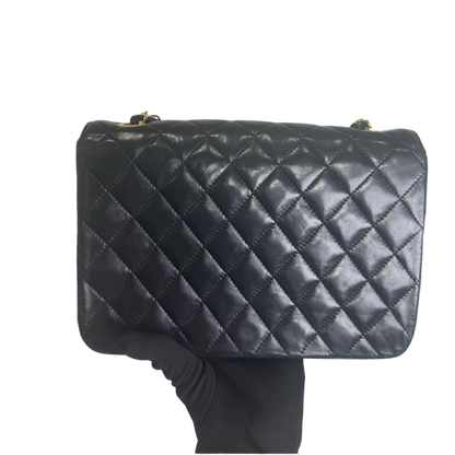 CHANEL Half Moon Chain Shoulder Bag