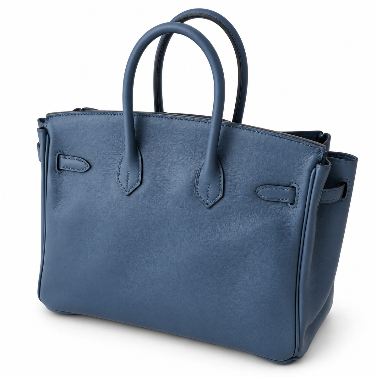 Hermès Birkin 25 Bleu Brighton Sikkim Leather PHW