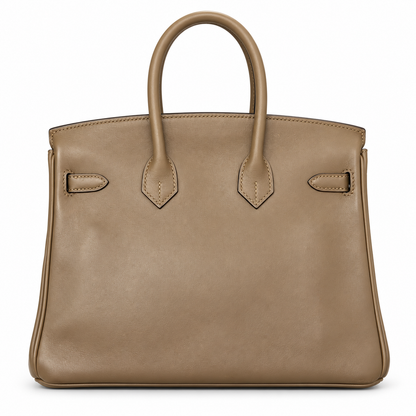 Hermès Birkin 25 Etoupe Swift  Leather