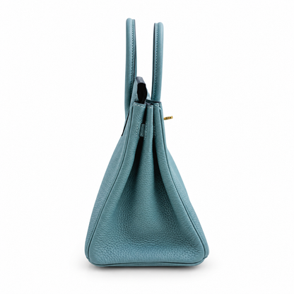 Hermès Birkin 25 Blue Ciel  Togo Leather GHW