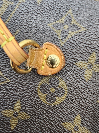 Louis Vuitton Neverfull GM Tote Bag Article De Voyage 101, Champs Elysees Paris In Brown Monogram