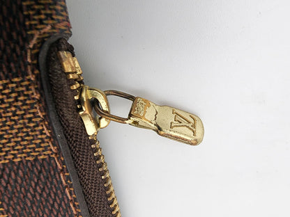 Louis Vuitton Neverfull GM Tote Bag Article De Voyage 101, Champs Elysees Paris In Damier Ebene Cerise Red With Pochette