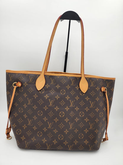 Louis Vuitton Neverfull MM Tote Bag Articles De Voyage 101, Champs Elysees Paris In Brown Monogram