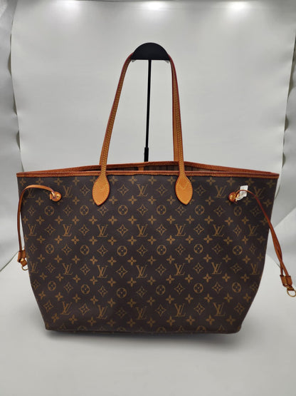 Louis Vuitton Neverfull GM Tote Bag Article De Voyage 101, Champs Elysees Paris In Brown Monogram