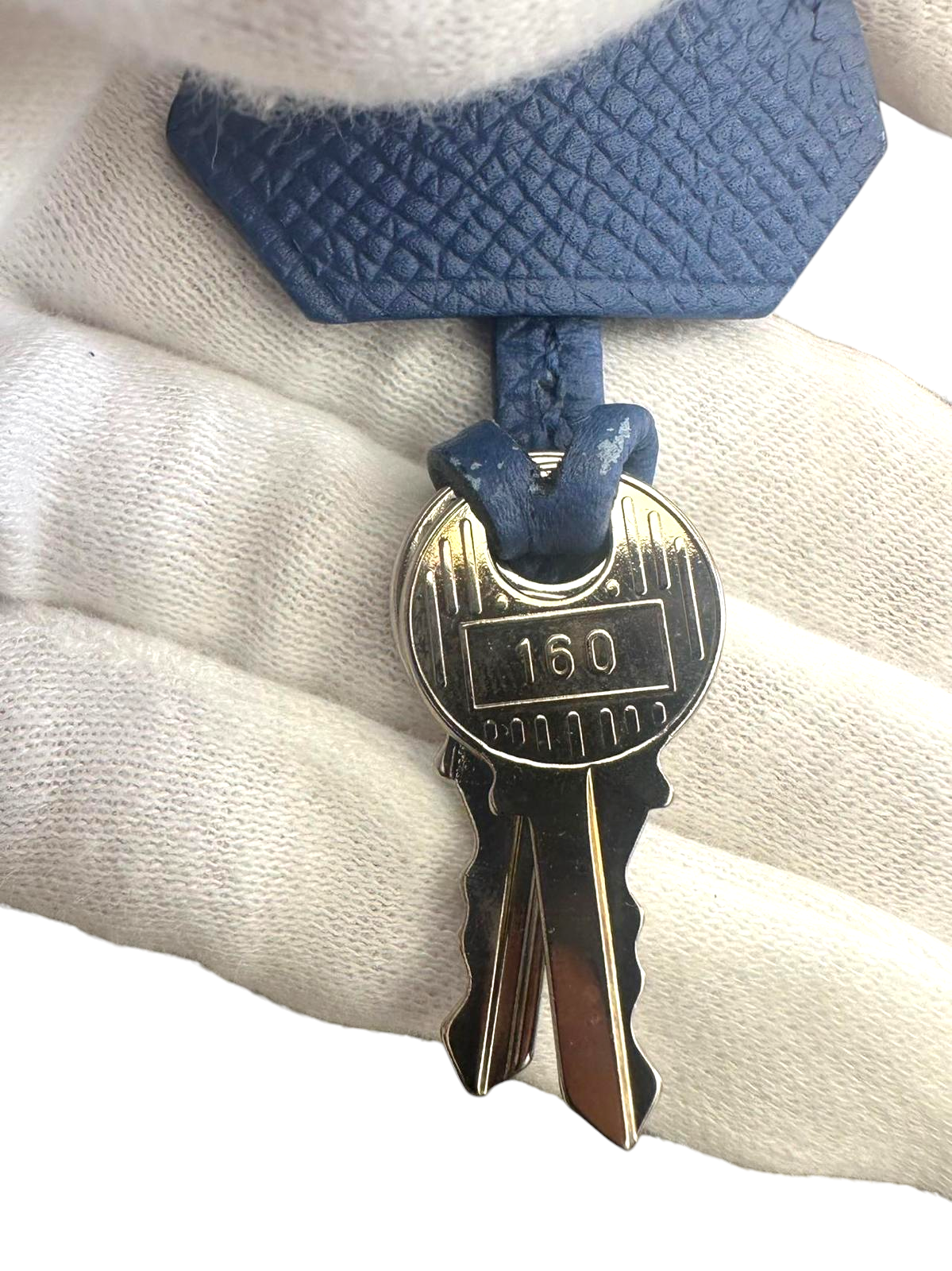 HERMÈS Epsom Sellier Kelly 28 Blue Agate PHW Stamp A (2017)