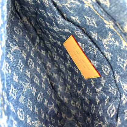 Louis Vuitton x Takashi Murakami Monogram Cherry Denim Sunset Shoulder Bag GHW