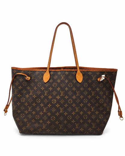 Louis Vuitton Neverfull GM Tote Bag Article De Voyage 101, Champs Elysees Paris In Brown Monogram