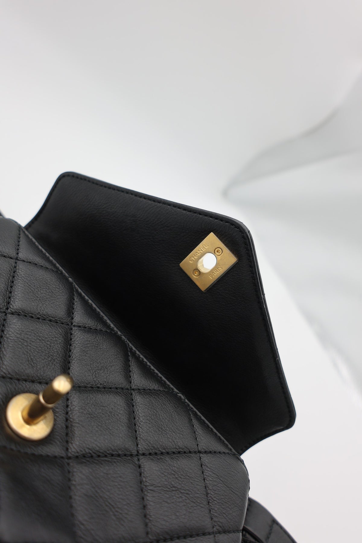 Chanel Diamond Quilted Leather Belt Bag