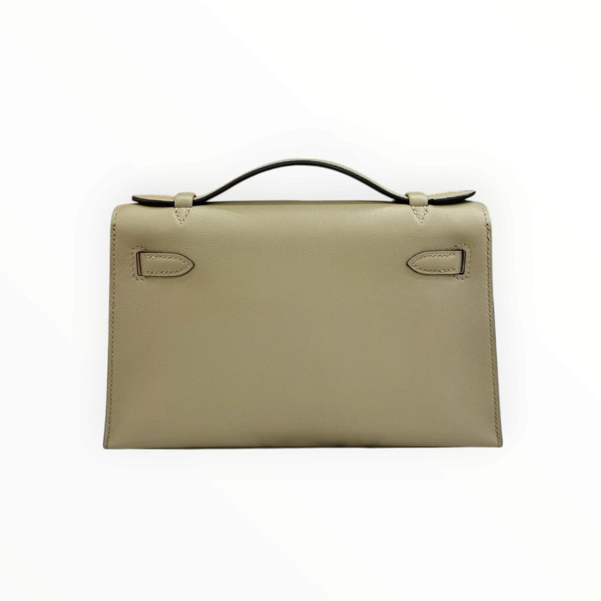 Hermès Mini Kelly I Swift Leather, Gris Meyer, Gold Hardware, W Stamp