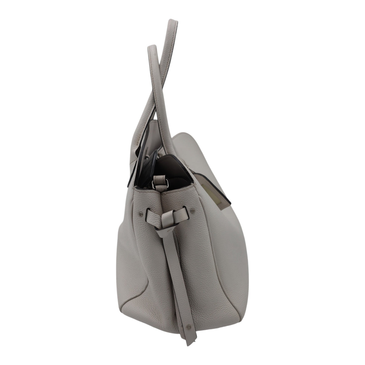 LOUIS VUITTON Veau Nuage Milla MM Craie