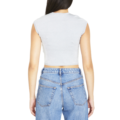 Alexander Wang Lurex Crop Top