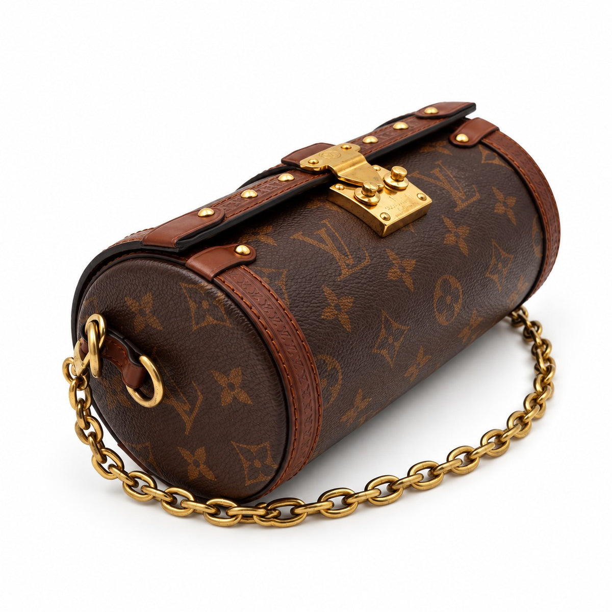 Louis Vuitton Monogram Canvas Papillon Trunk Bag GHW — Microchip version