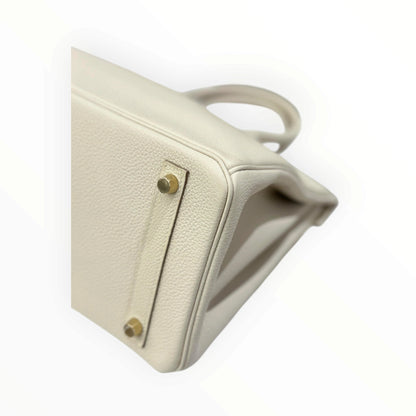 Hermès Birkin 25 Béton Togo Leather ·PHW