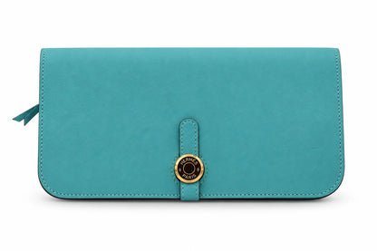 Hermès Dogon Wallet Swift Blue