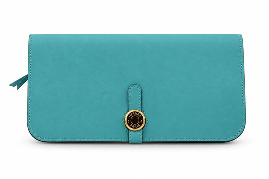 Hermès Dogon Wallet Swift Blue
