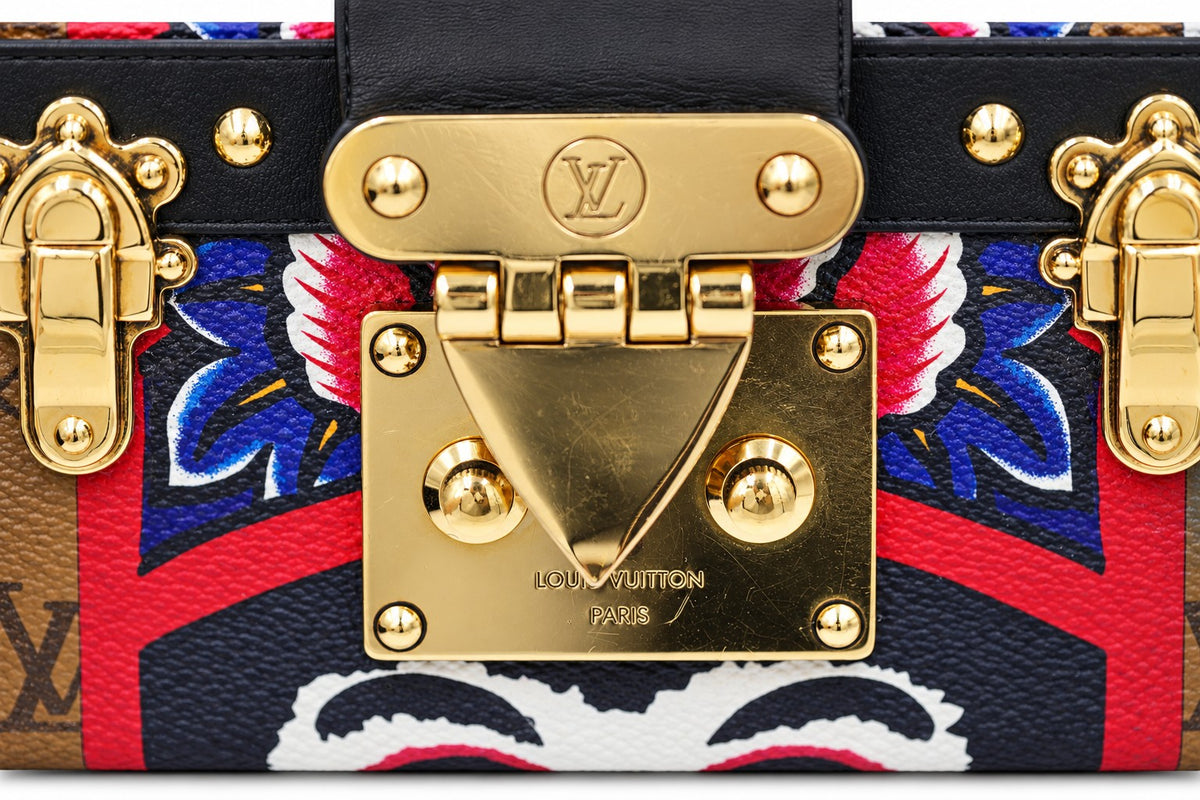 Louis Vuitton Monogram Canvas Petite Malle Multicolor GHW