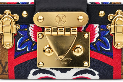 Louis Vuitton Monogram Canvas Petite Malle Multicolor GHW