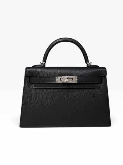 Hermès Mini Kelly Noir PHW