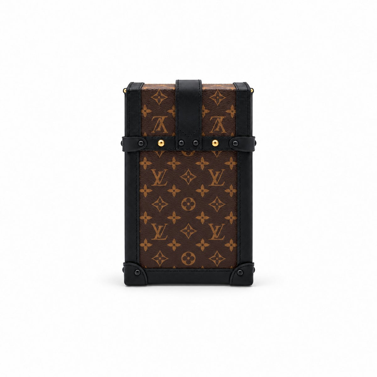 Louis Vuitton Monogram Canvas Vertical Trunk Bag GHW
