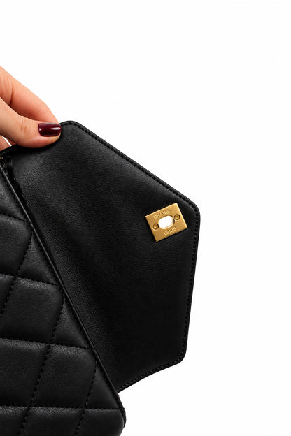 Chanel Diamond Quilted Leather Belt Bag