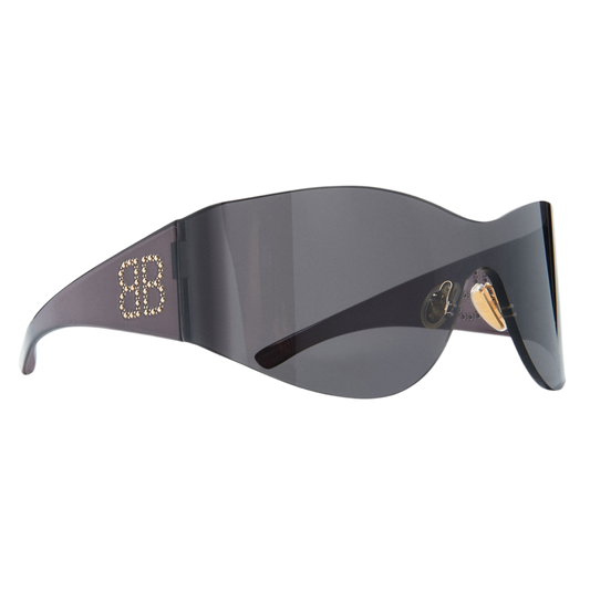 Balenciaga Mask Round Sunglasses