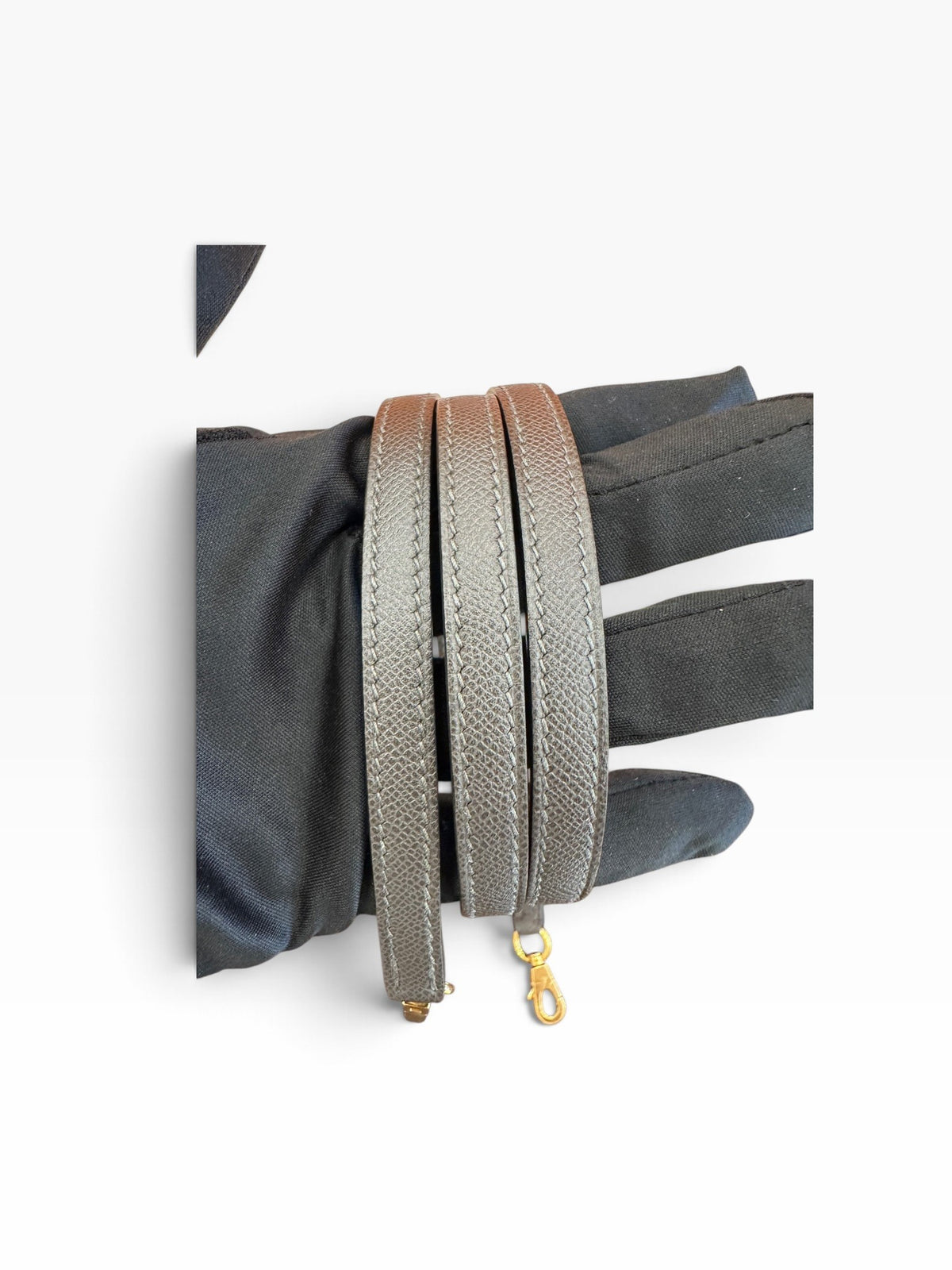 Hermès Mini Kelly in Graphite Madame Leather GHW