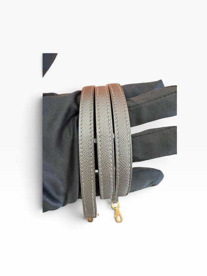 Hermès Mini Kelly in Graphite Madame Leather GHW
