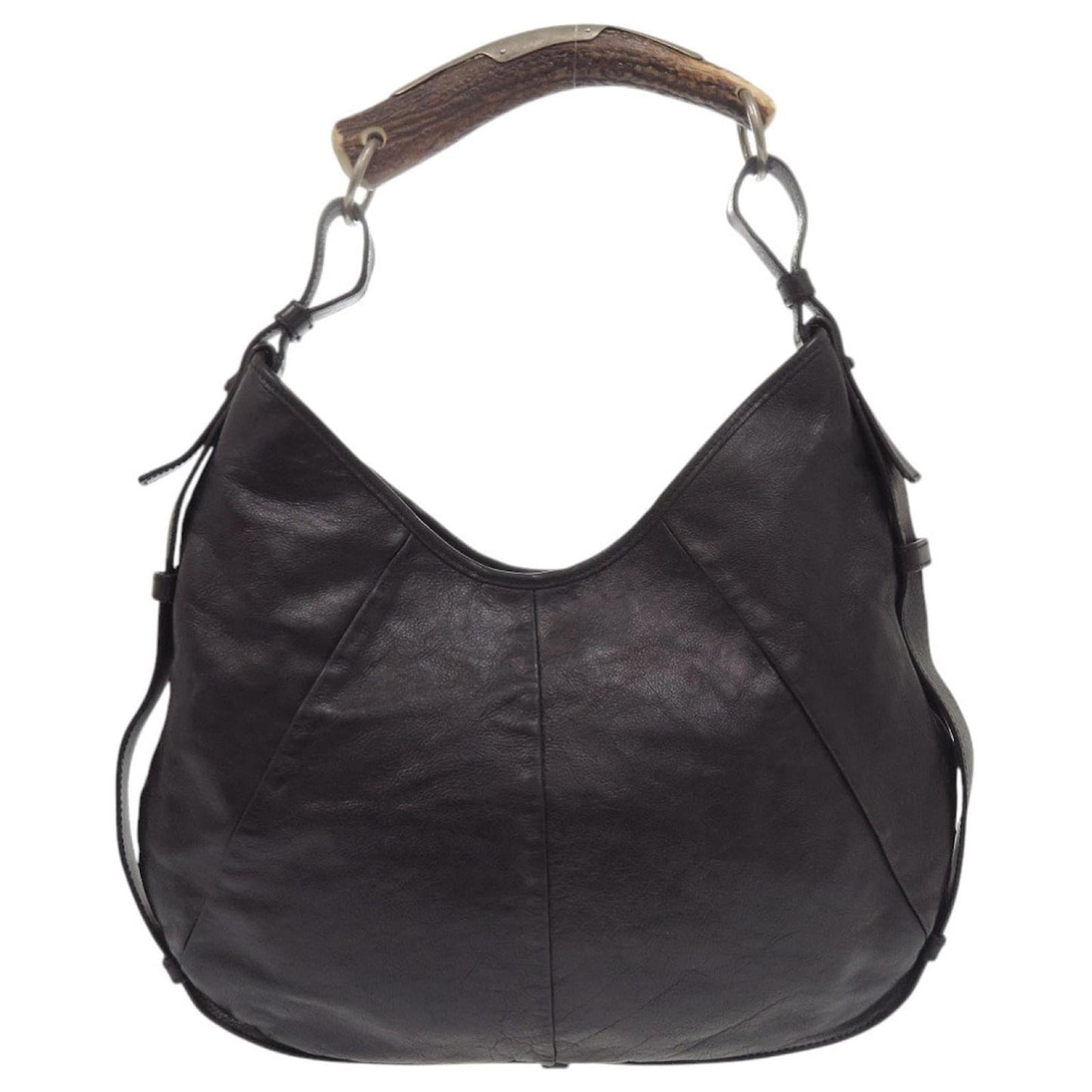 SAINT LAURENT Mombasa Vintage Leather Black