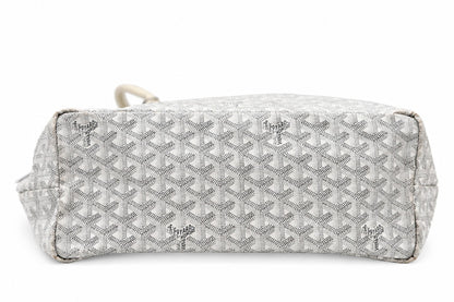 Goyard Goyardine Canvas Saint Louis PM Tote White