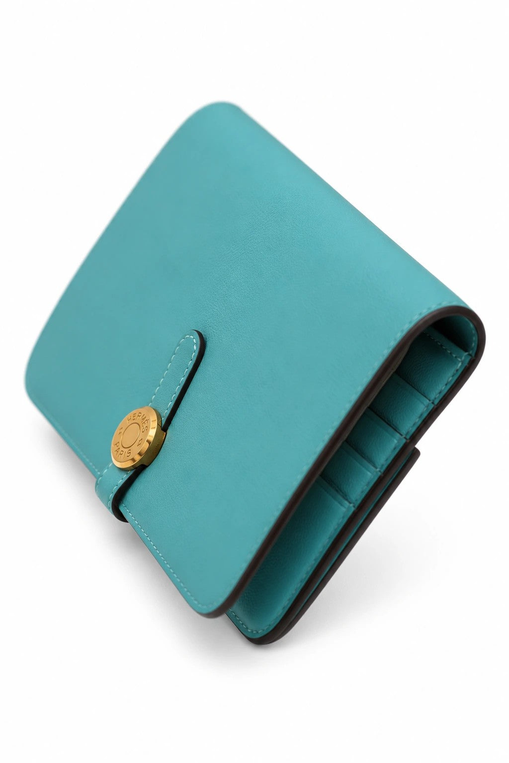 Hermès Dogon Wallet Swift Blue
