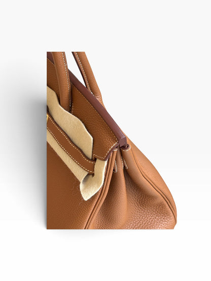 Hermès Birkin 30 Gold Togo Leather GHW
