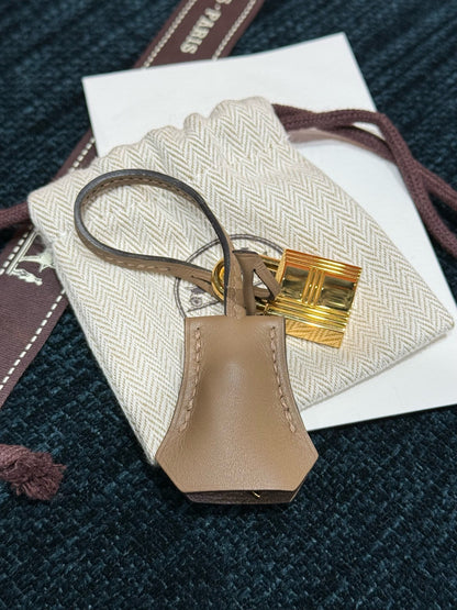 Hermès Birkin 25 HSS Etoupe, Rouge H, Chèvre leather, GHW, Y stamp