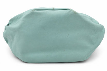 Bottega Veneta Leather Mini Pouch Bag Blue