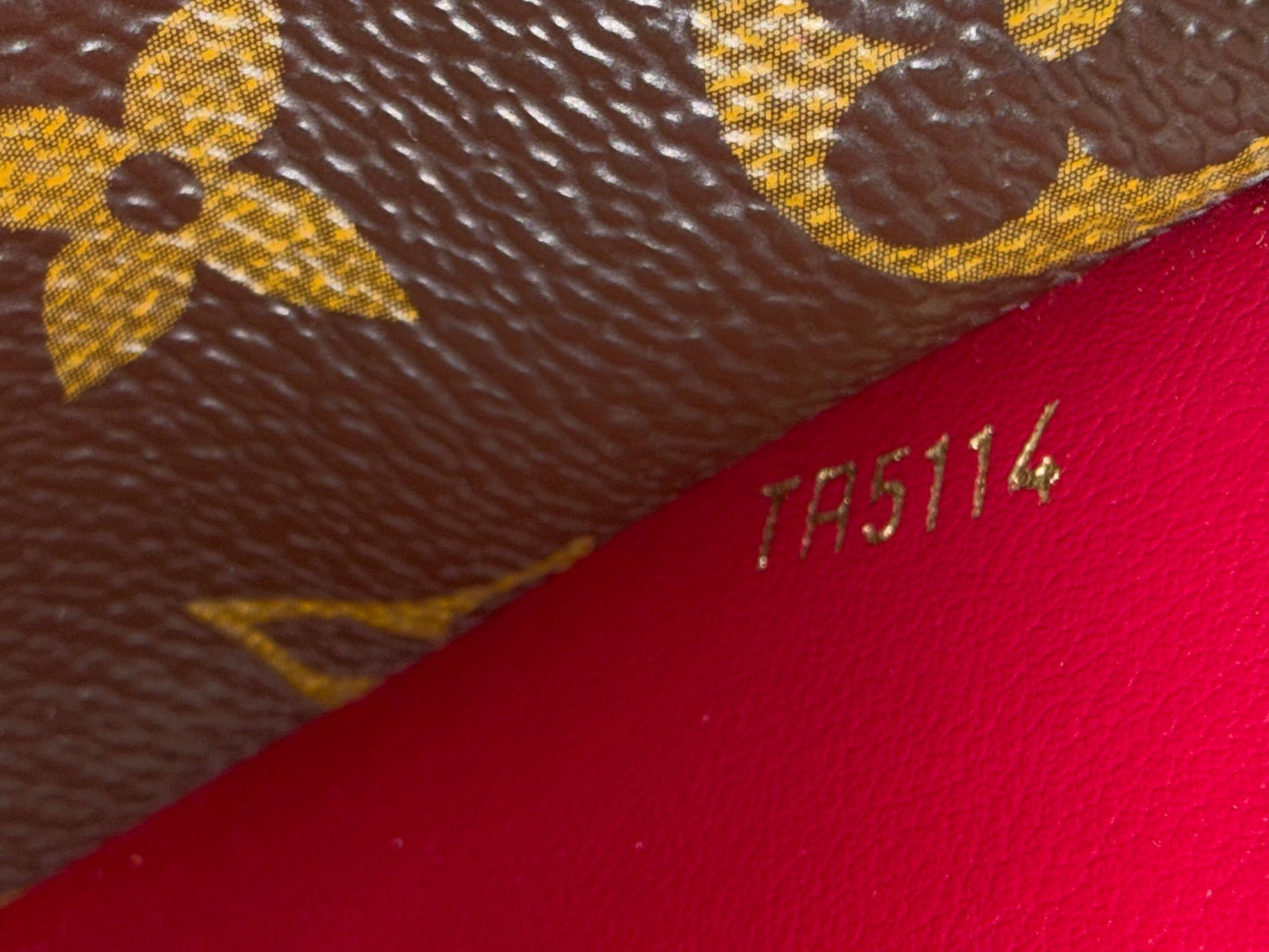 Louis Vuitton Emilie Wallet Monogram Canvas Fuchsia
