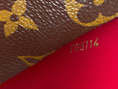 Louis Vuitton Emilie Wallet Monogram Canvas Fuchsia