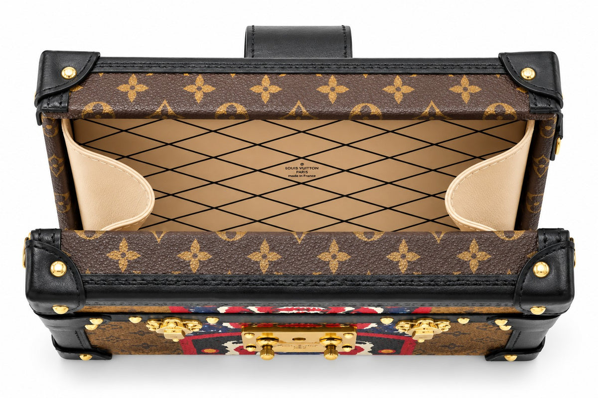Louis Vuitton Monogram Canvas Petite Malle Multicolor GHW
