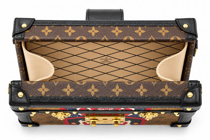 Louis Vuitton Monogram Canvas Petite Malle Multicolor GHW
