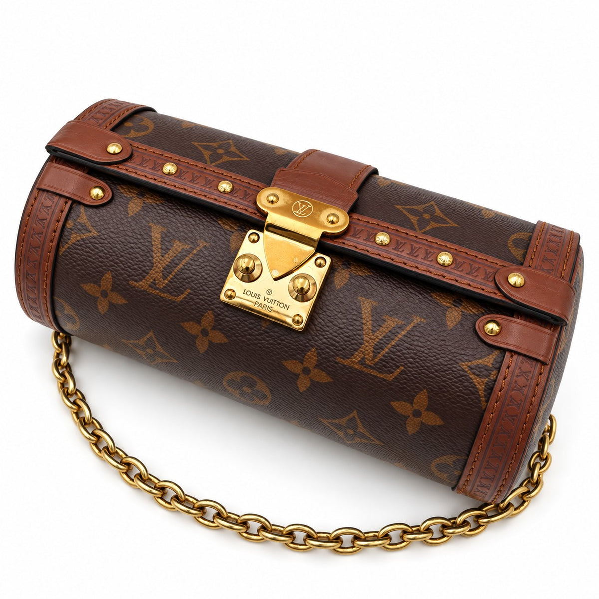 Louis Vuitton Monogram Canvas Papillon Trunk Bag GHW — Microchip version