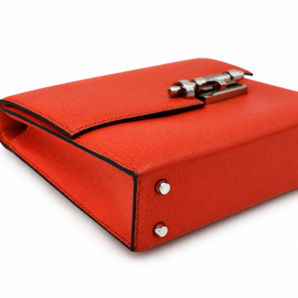 Hermès Leather Chevre Mysore Verrou